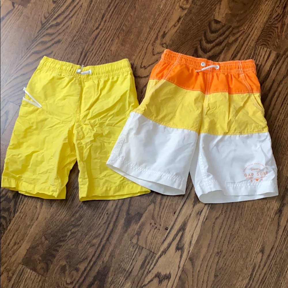 Boys set of 2 Gap swim trunks